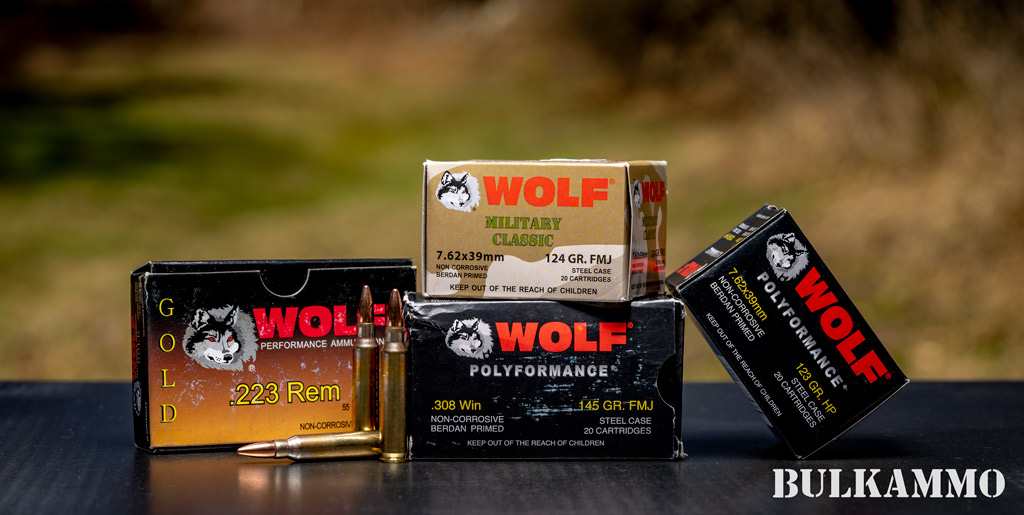 Wolf ammo for sale