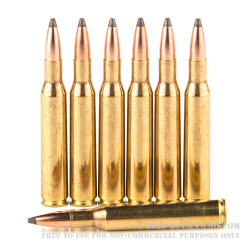 20 Rounds of .270 Win Ammo by Sellier & Bellot - 130gr Nosler Partition