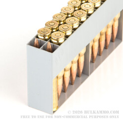 20 Rounds of .308 Win Ammo by Sellier & Bellot - 180gr FMJ