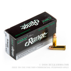 50 Rounds of .38 Spl Ammo by PMC eRange - 158gr EMJ