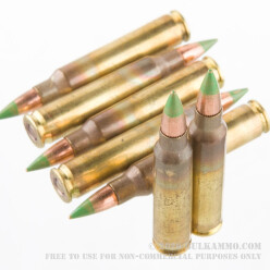 1800 Rounds of 5.56x45 Ammo by Federal Green Tip - 62gr FMJ