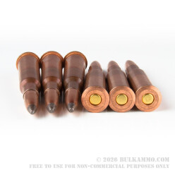 20 Rounds of 7.62x54r Ammo by Wolf WPA Military Classic  - 200gr SP