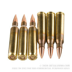 1000 Rounds of 5.56x45 Ammo by CBC/Magtech - 55gr FMJ M193