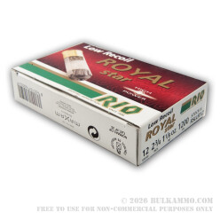 5 Rounds of 12ga Ammo by Rio - 1 ounce Rifled Slug