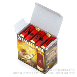 250 Rounds of 12ga Ammo by Spartan Ammo -  00 Buck - 9 Pellets