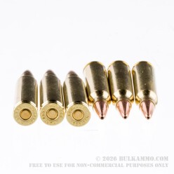 20 Rounds of .223 Ammo by Hornady BLACK - 75gr BTHP Match