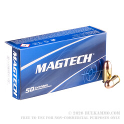 1000 Rounds of .45 GAP Ammo by Magtech - 230gr FMJ