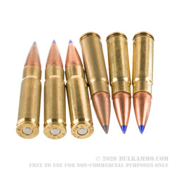 200 Rounds of .300 AAC Blackout Ammo by Fiocchi Hyperformance SBR Enhanced - 125gr SST