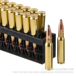 20 Rounds of .308 Win Ammo by Remington High Performance Rifle - 180gr PSP BT