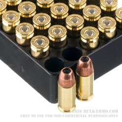 50 Rounds of 9mm Ammo by Blazer Brass - 115gr JHP