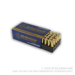 1000 Rounds of .357 Mag Ammo by Magtech - 158gr SJSP