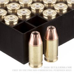 25 Rounds of .380 ACP Ammo by Hornady - 90gr JHP