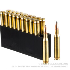20 Rounds of .270 Win Ammo by Hornady Custom - 150gr SP
