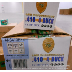 250 Rounds of .410 Ammo by NobelSport -  .4" Buck