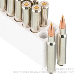 20 Rounds of 30-06 Springfield Ammo by Browning BXS Copper Expansion - 180gr Polymer Tipped