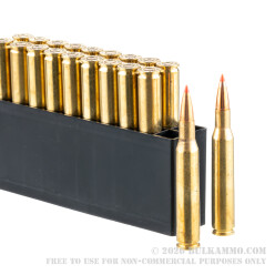 20 Rounds of .270 Win Ammo by Hornady Full Boar - 130gr GMX