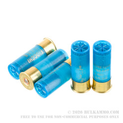 250 Rounds of 12ga White Rhino Ammo by Fiocchi - 1 1/8 ounce #8 shot