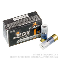 10 Rounds of 12ga Ammo by Fiocchi Exacta - 1 ounce Low Recoil Rifled Slug