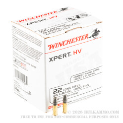 500  Rounds of .22 LR Ammo by Winchester - 36gr LHP