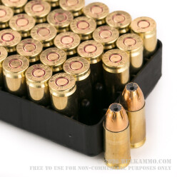 50 Rounds of 9mm Ammo by Israeli Military Industries - 115gr JHP