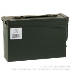 500 Rounds of 5.56x45 Ammo by American Quality Ammunition in Ammo Can - 55gr FMJ