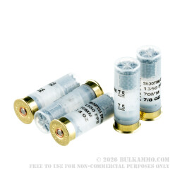 25 Rounds of 12ga Ammo by Fiocchi - 7/8 ounce #7.5 shot