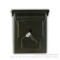 100 Rounds of .50 BMG Linked Ammo by Lake City in Ammo Can - 660 gr FMJ