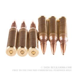 20 Rounds of .338 Lapua Ammo by Corbon Performance Match - 300 gr HPBT Subsonic