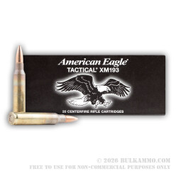 5.56x45 Federal XM193 Ammo In Stock