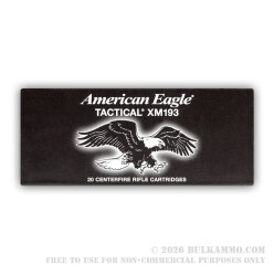 5.56x45 Federal XM193 Ammo In Stock