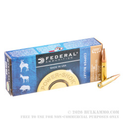200 Rounds of .300 AAC Blackout by Federal Power-Shok - 120gr HP