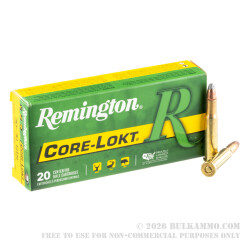 200 Rounds of 30-30 Win Ammo by Remington - 150gr SP