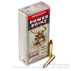 20 Rounds of .350 Legend Ammo by Winchester Super-X - 180gr Power-Point
