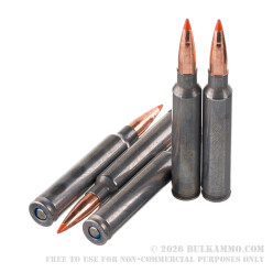 20 Rounds of 7mm Backcountry Ammo by Federal Fusion Tipped - 175gr Bonded Polymer Tipped