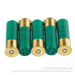 5 Rounds of 12ga Ammo by Remington -  00 Buck