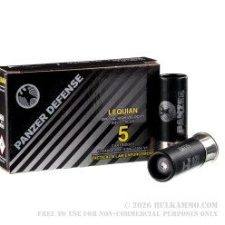250 Rounds of 12ga Ammo by Panzer Defense Lequian HV - 1 ounce Rifled Slug