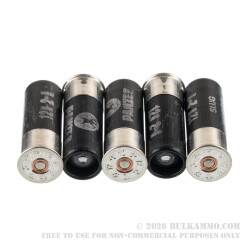 5 Rounds of 12ga Ammo by Panzer Defense Lequian HV - 1 ounce Rifled Slug