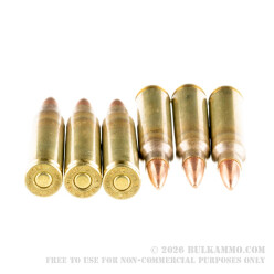 500 Rounds of 5.56x45 Ammo by Hornady Frontier - 62gr FMJ