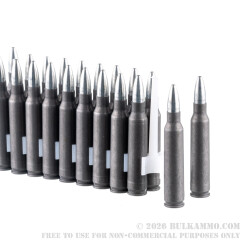 40 Rounds of .223 Ammo by Tula - 75gr HP
