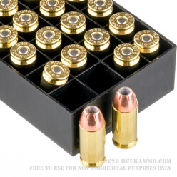 20 Rounds of .40 S&W Ammo by Hornady - 155gr JHP