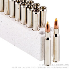 20 Rounds of 30-06 Springfield Ammo by Browning BXC - 185 Grain Brass Tip Boat tail