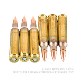 500 Rounds of 5.56x45 Ammo by Federal American Eagle - 55gr FMJ XM193