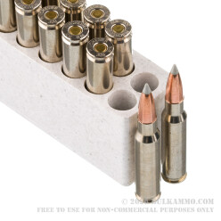 20 Rounds of .308 Win Ammo by Winchester Ballistic Silvertip - 120gr Polymer Tipped