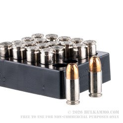 20 Rounds of 9mm Ammo by Remington Golden Saber Bonded - 147gr BJHP