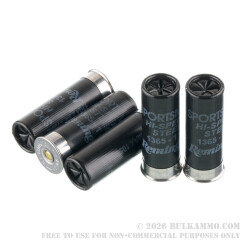 250 Rounds of 12ga Ammo by Remington Sportsman Hi-Speed Steel - 1 ounce #6 steel shot