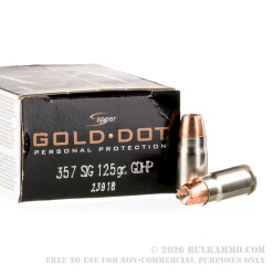 20 Rounds of .357 SIG Ammo by Speer - 125gr HP