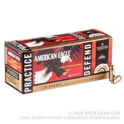100 Rounds of .45 ACP FMJ & 20 Rounds of Federal Hydra-Shok JHP Ammo Combo Pack Combo Pack - 230gr JHP/ FMJ