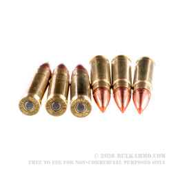 200 Rounds of .300 AAC Blackout Ammo by Hornady BLACK - 110gr V-MAX in Field Box