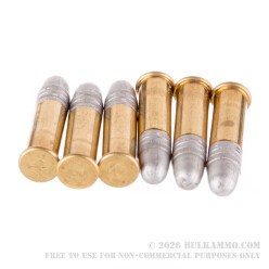 50 Rounds of .22 LR Ammo by Fiocchi Super Match - 40gr RN