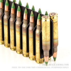 500 Rounds of 5.56x45 Ammo by Federal American Eagle - 62gr FMJBT XM855